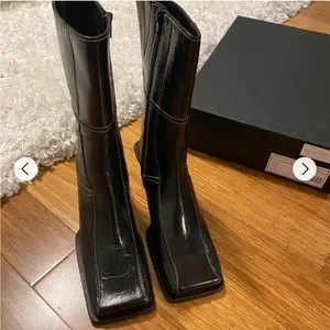 Miista | Shoes | Miista Amparo Black Boots Sourced Overseas